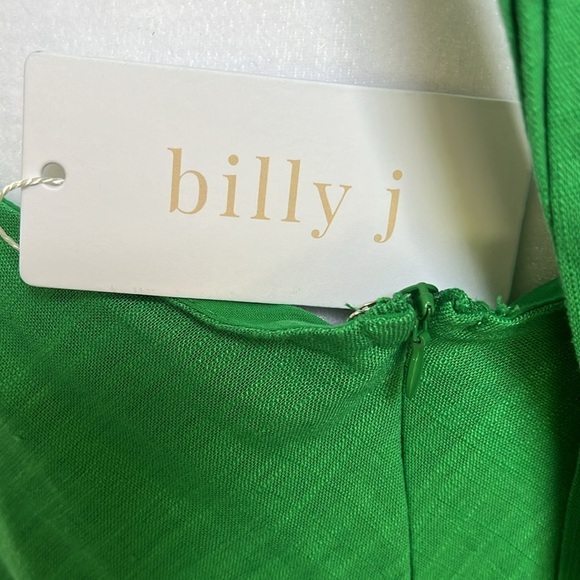 BILLY J Renee LINEN Mini Cutout Dress 12 - Picture 5 of 7